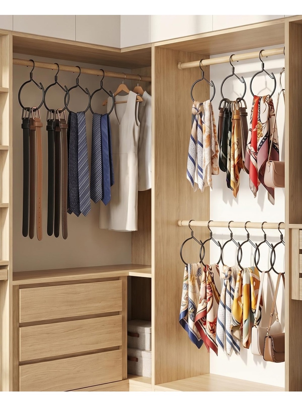 Loop Hanger for Scarves, Belts & Accessories - Picture 2 of 5